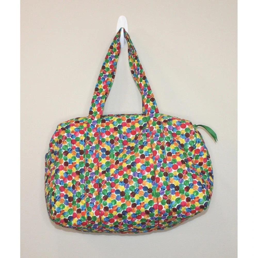 Quilted Koala The Very Hungry Caterpillar bag by Eric Carle duffel bag zip tote
